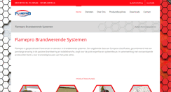 Desktop Screenshot of flamepro.nl
